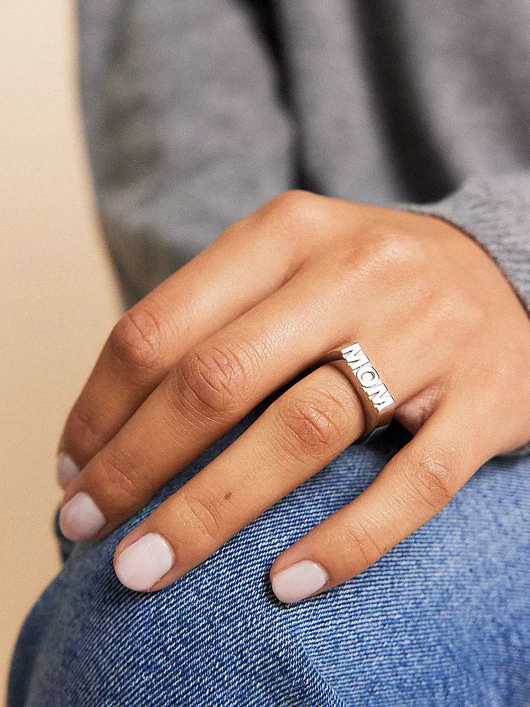 EDBLAD | Anello MOM Steel | Argento