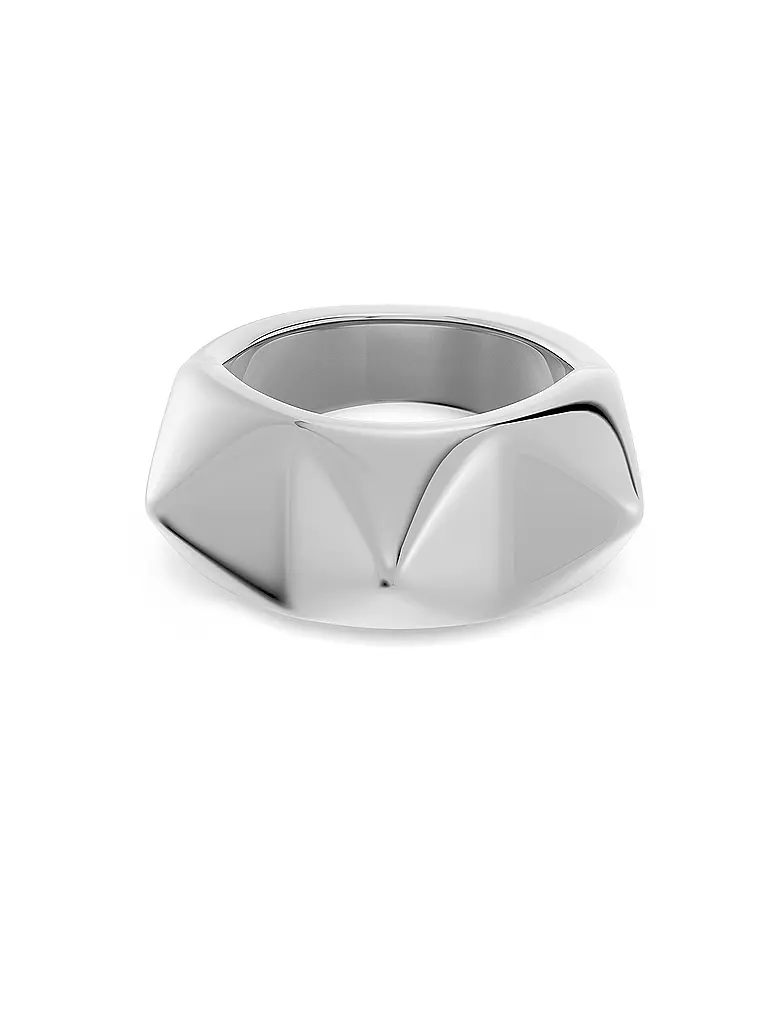 EDBLAD | Anello PEAK RIVET Steel | Argento