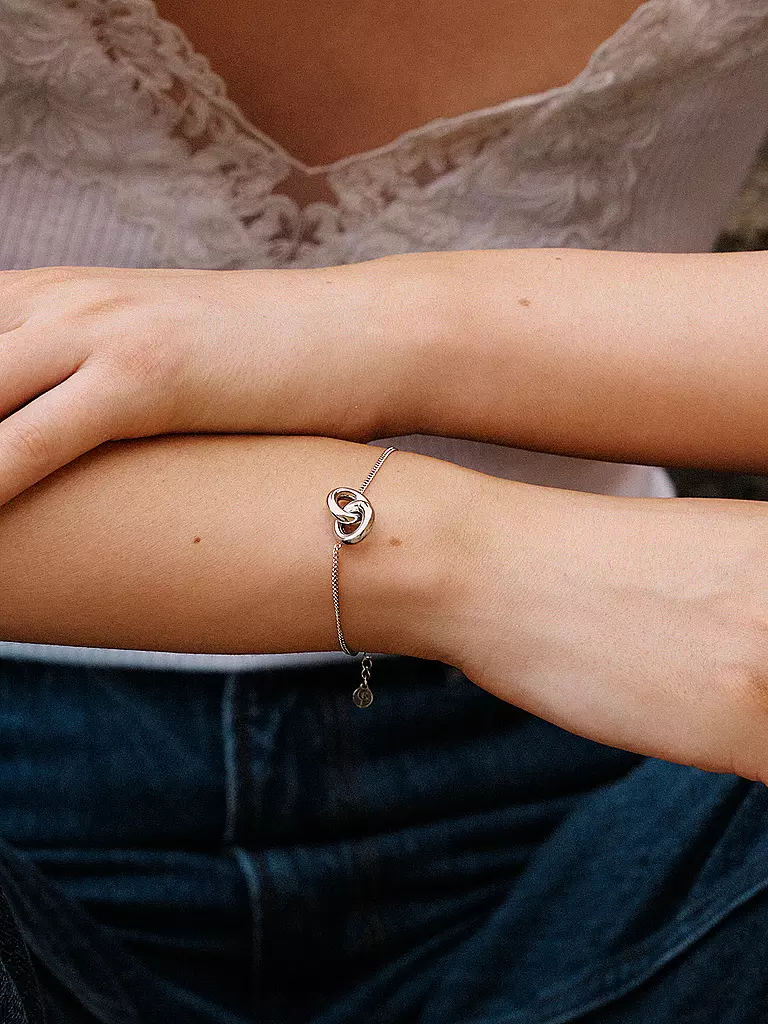 EDBLAD | Armband CHUNKY ETERNAL BRACELET Steel | Argento