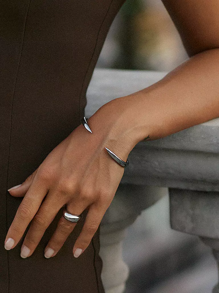 EDBLAD | Bracciale CREST BANGLE Steel | Argento