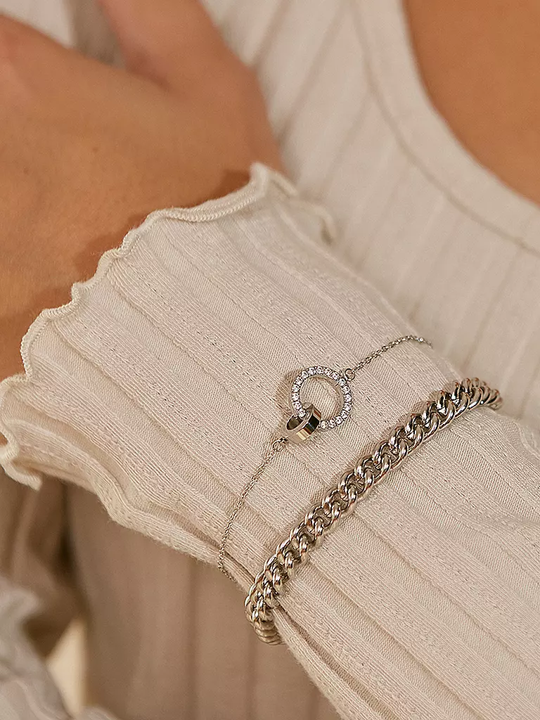 EDBLAD | Bracciale ETERNAL ORBIT BRACELET Steel | Argento