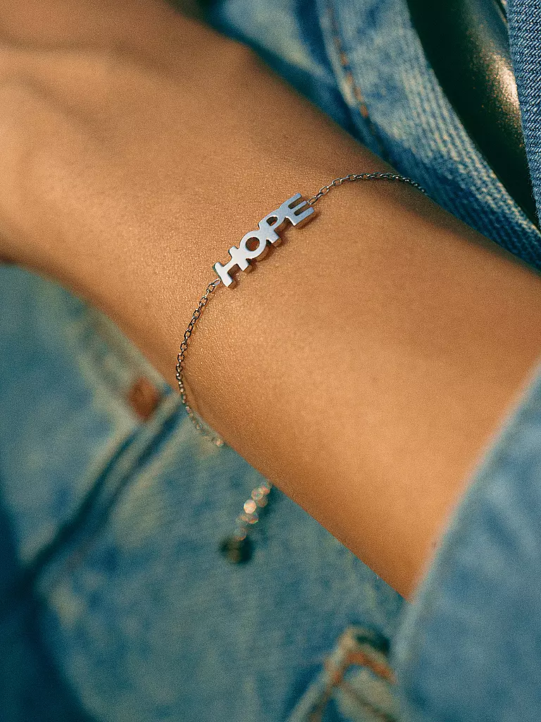 EDBLAD | Bracciale HOPE Steel | Argento