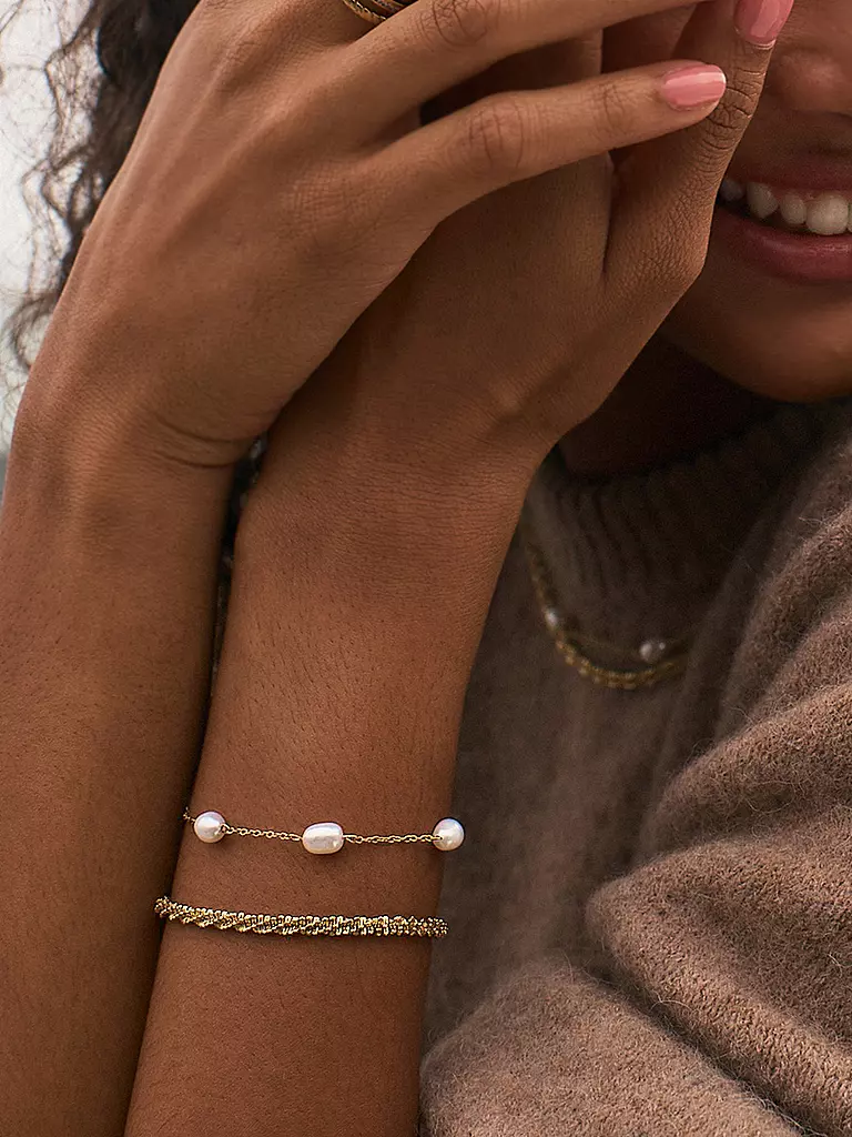 EDBLAD | Bracciale PERLA MULTI Oro | Oro