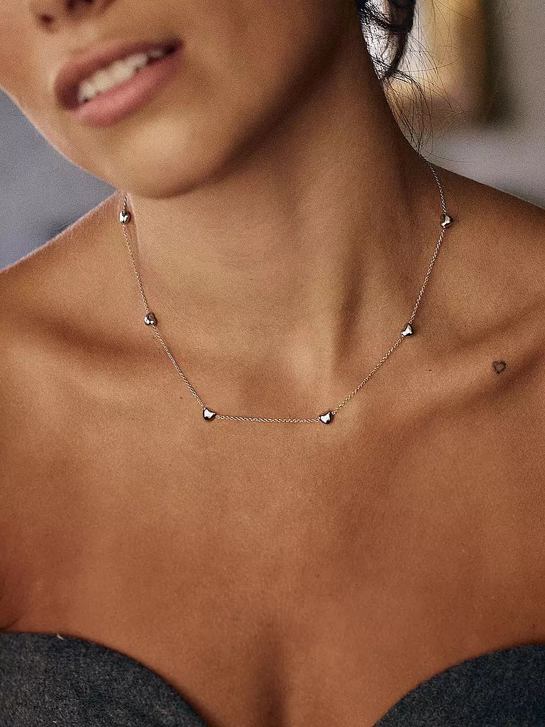 EDBLAD | Collana BARLEY NECKLACE MULTI Steel | Argento