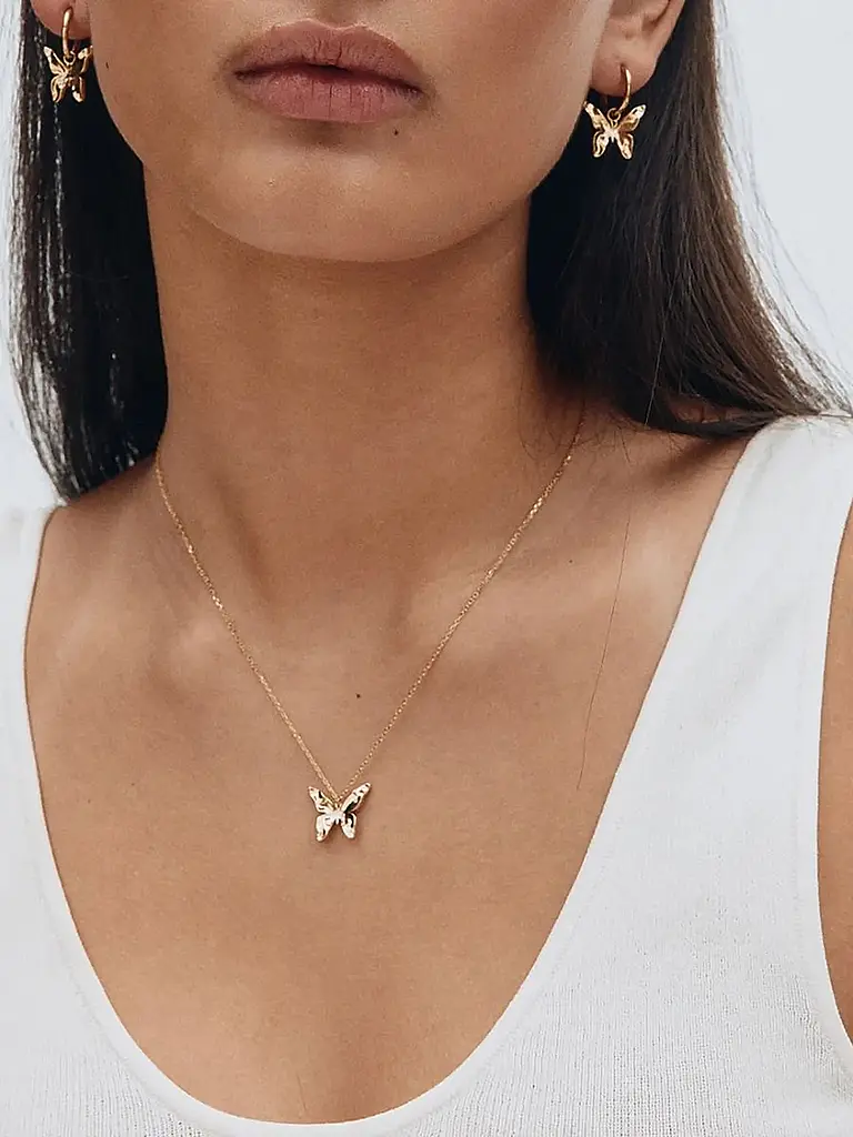 EDBLAD | Collana BUTTERFLY Small Oro | Oro