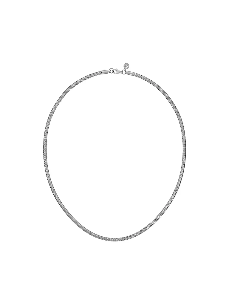 EDBLAD | Collana CHAIN HERRINGBONE Steel | Argento