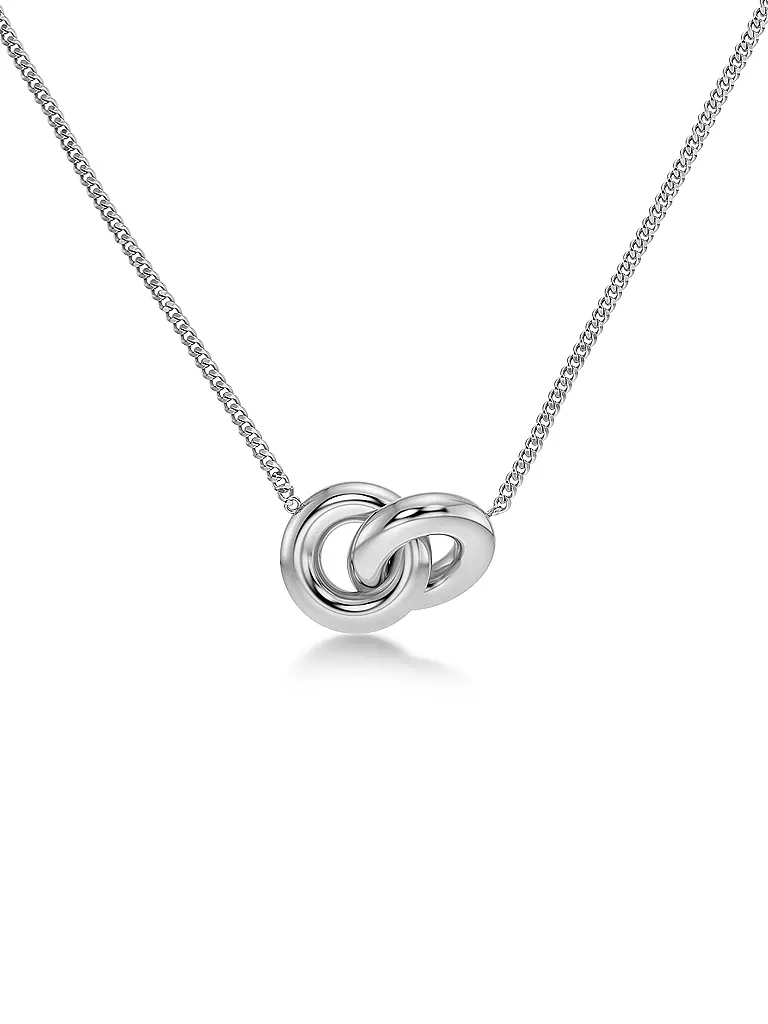 EDBLAD | Collana CHUNKY ETERNAL NECKLACE Steel | Argento