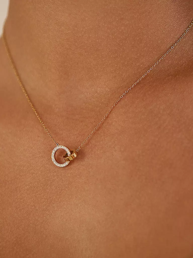 EDBLAD | Collana ETERNAL ORBIT NECKLACE | Oro