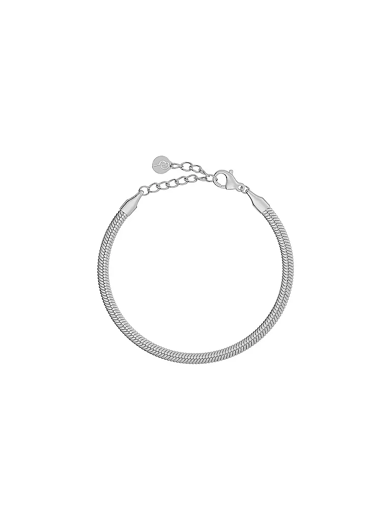 EDBLAD | Collana HERRINGBONE BRACELET Steel | Argento