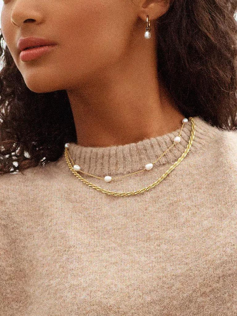 EDBLAD | Collana PERLA NECKLACE MULTI Oro | Oro