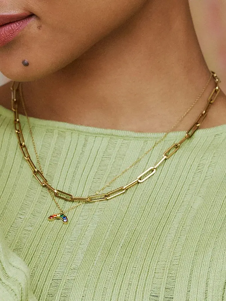 EDBLAD | Collana RAINBOW NECKLACE Oro | Oro