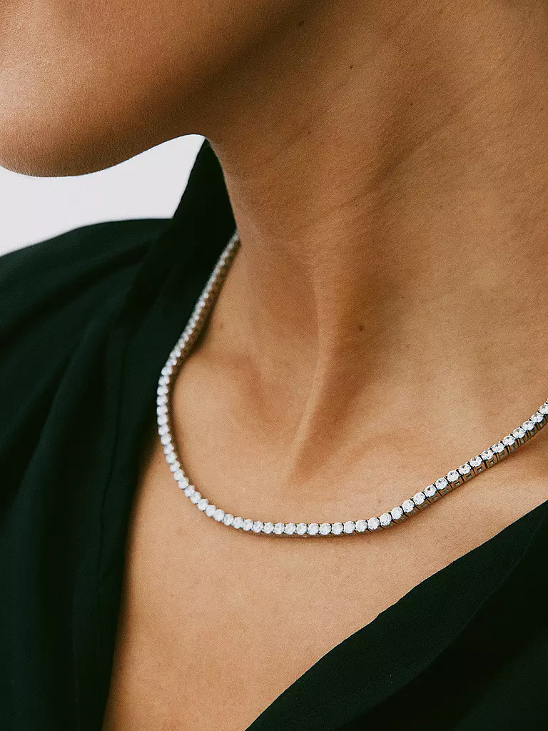 EDBLAD | Collana TENNIS Steel | Argento