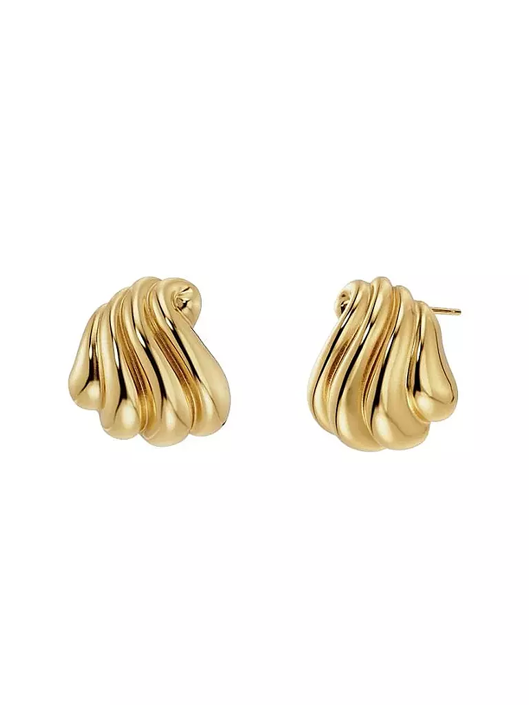 EDBLAD | Orecchini a lobo CORAZZA Small Gold | Oro