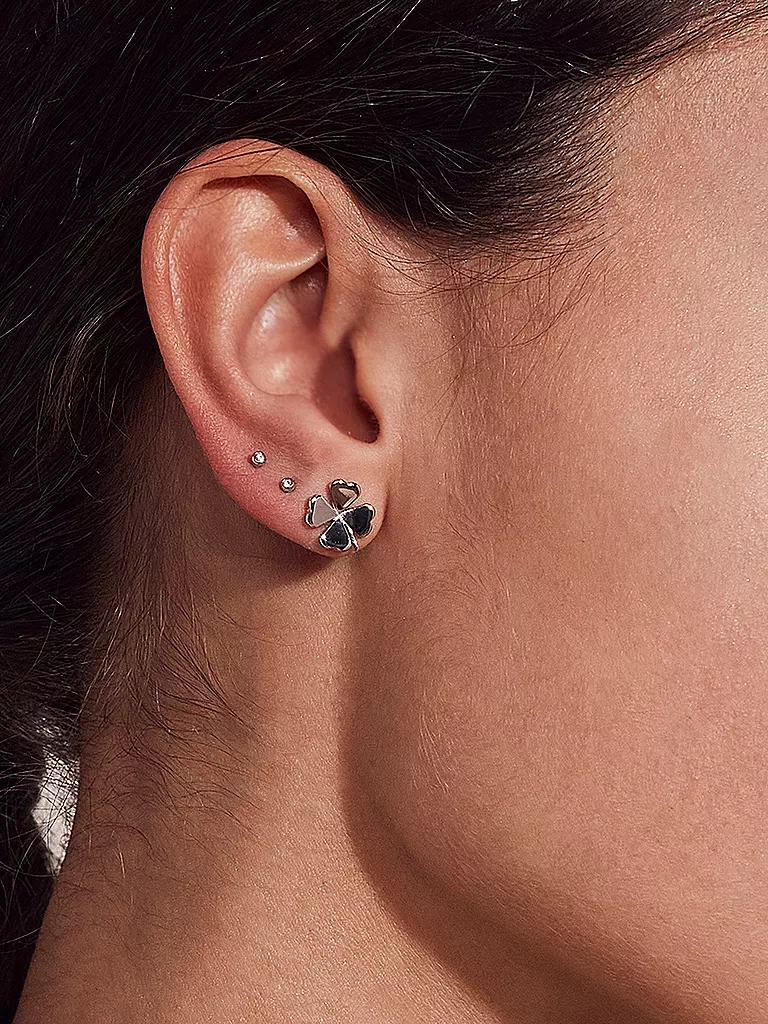 EDBLAD | Orecchini a lobo LUCKY STUDS Steel | Argento