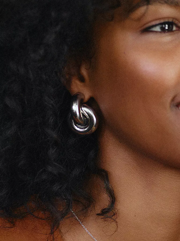 EDBLAD | Orecchini a lobo REDONDO STUDS Steel | 