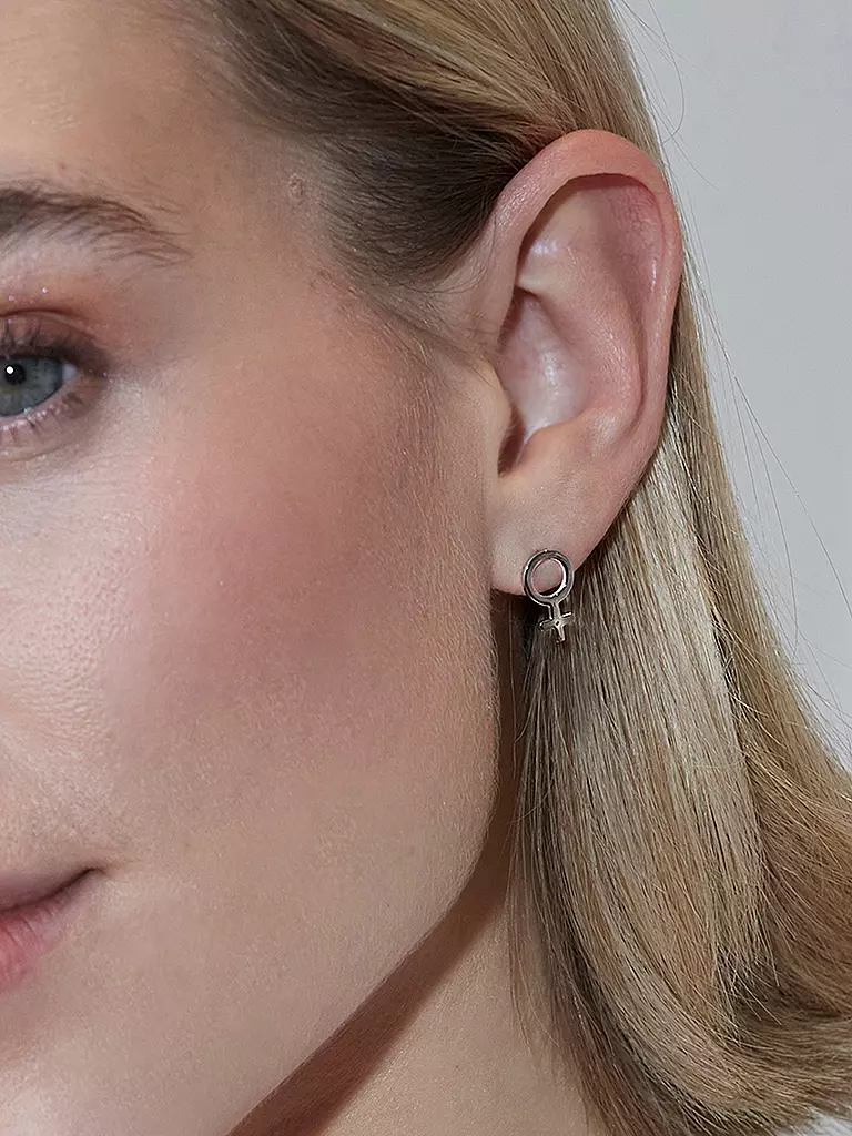 EDBLAD | Orecchini a lobo VENUS STUDS Steel | Argento