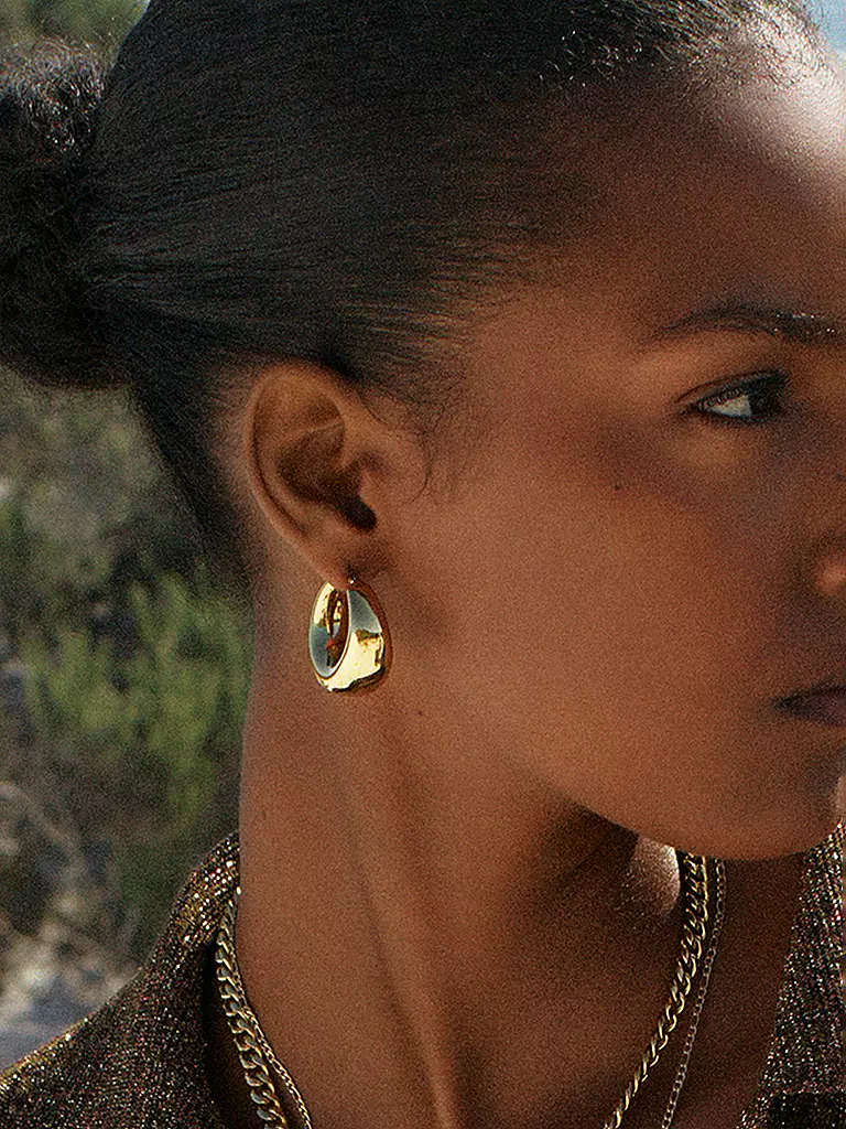 EDBLAD | Orecchini BOYD HOOPS Oro | Oro