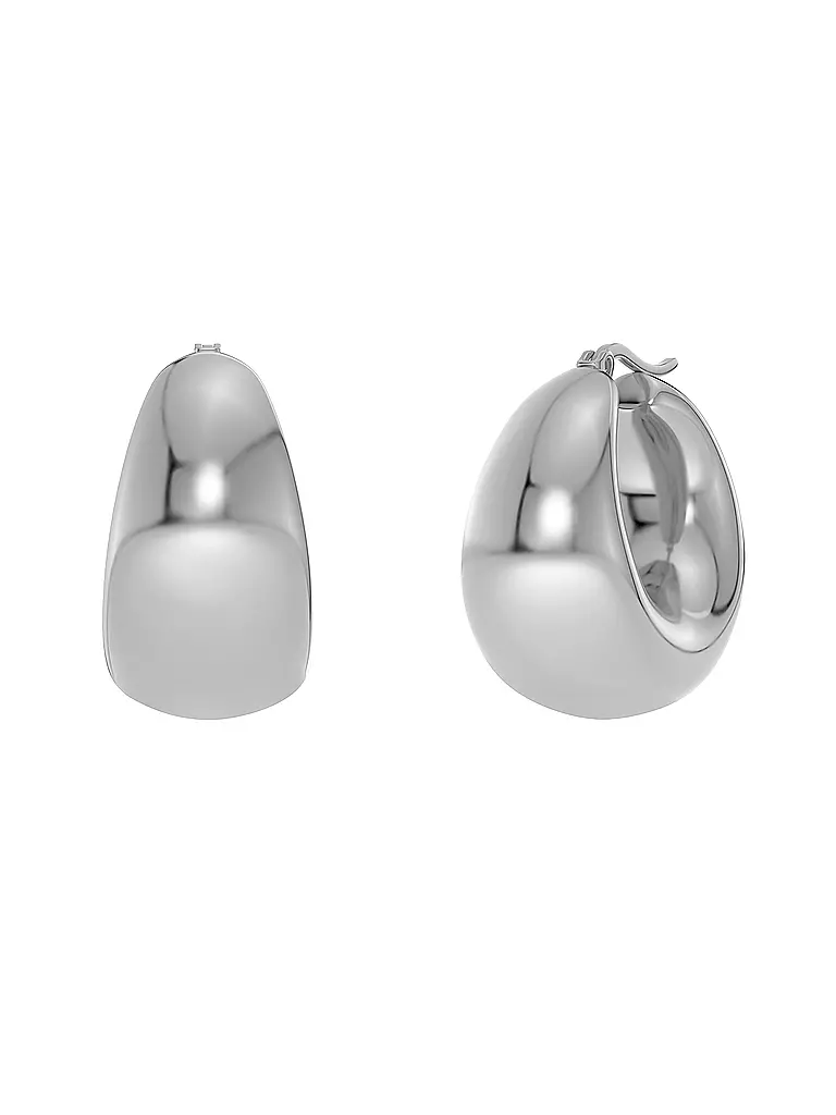 EDBLAD | Orecchini BOYD HOOPS Steel | Argento
