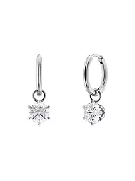 EDBLAD | Orecchini CROWN HOOPS Steel | Argento