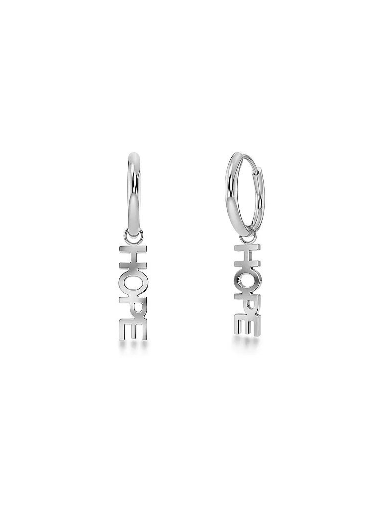 EDBLAD | Orecchini HOPE HOOPS Steel | Argento