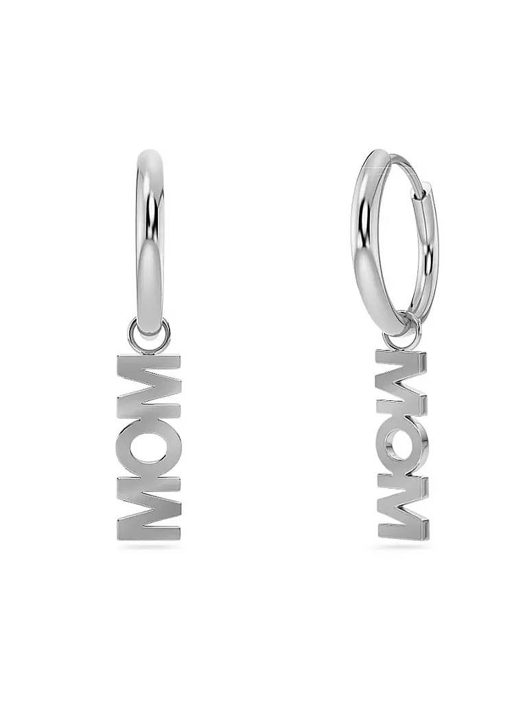 EDBLAD | Orecchini MOM Steel | Argento