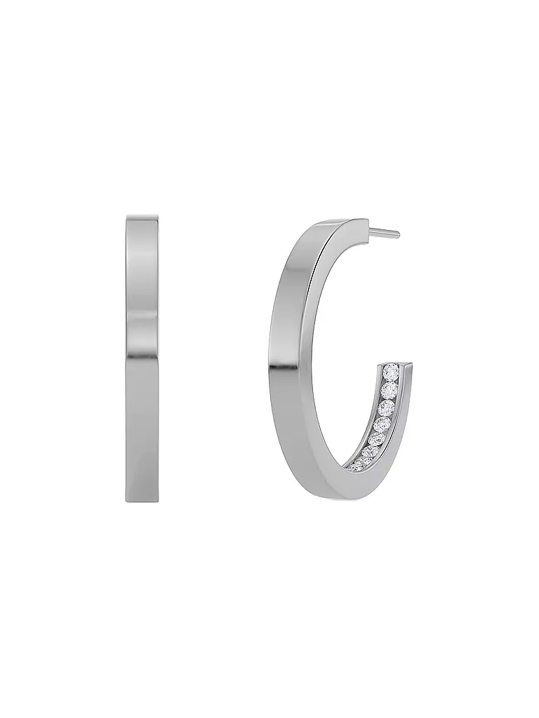 EDBLAD | Orecchini MONACO Small Steel | Argento