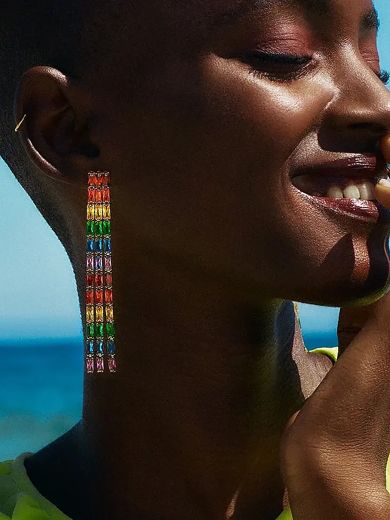 EDBLAD | Orecchini RAINBOW EARRINGS MAXI Oro | Oro