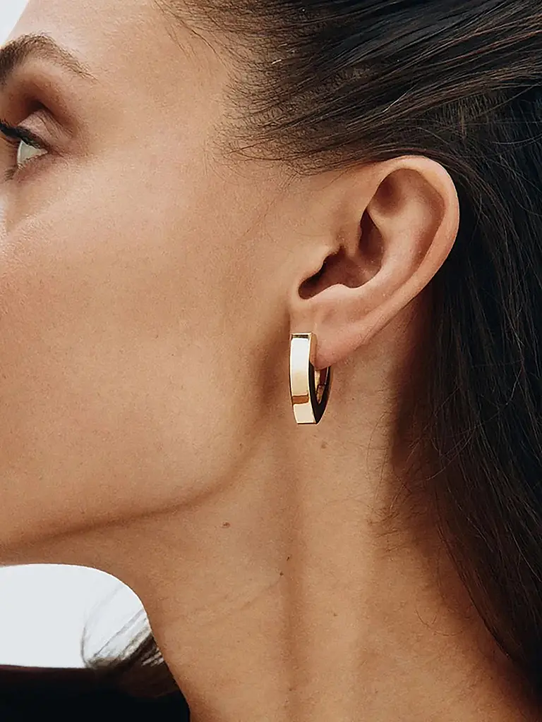 EDBLAD | Orecchini VALLEY HOOPS Large Oro | Oro
