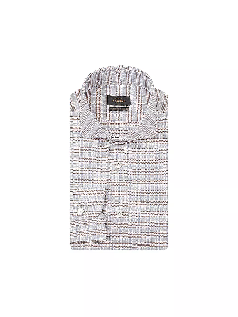 EDWARD COPPER | Camicia Tailored Fit | 
