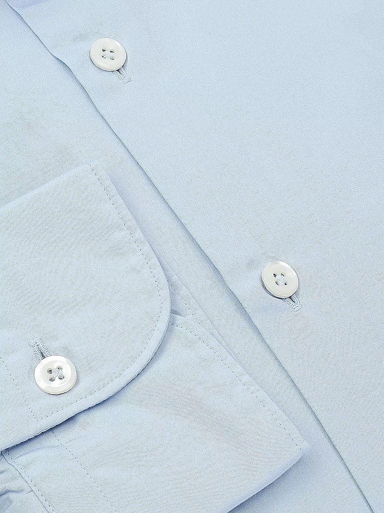 EDWARD COPPER | Hemd Tailored Fit | Blu chiaro