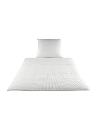 ELEGANTE | Biancheria da letto in damasco Milano 70x90cm/140x200cm Bianco