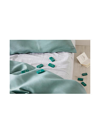 ELEGANTE | Biancheria da letto in lino misto Breeze 70x90cm/140x200cm Petrolio