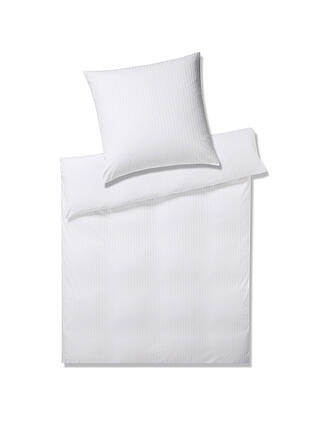 ELEGANTE | Biancheria da letto in jersey SOLID 70x90cm / 140x200cm Bianco