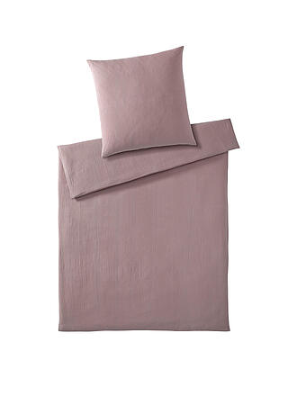 ELEGANTE | Biancheria da letto in mussola Smooth 70x90cm / 140x200cm Blush / Rosa antico