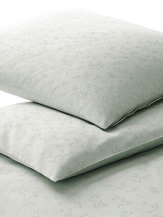 ELEGANTE | Biancheria da letto in damasco DELIGHT 70x90cm/140x200cm Verde pastello