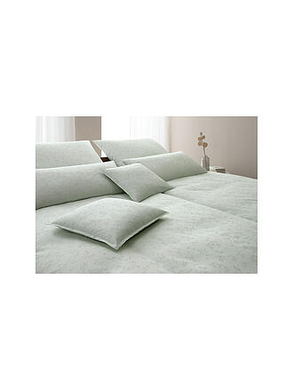 ELEGANTE | Biancheria da letto in damasco DELIGHT 70x90cm/140x200cm Verde pastello