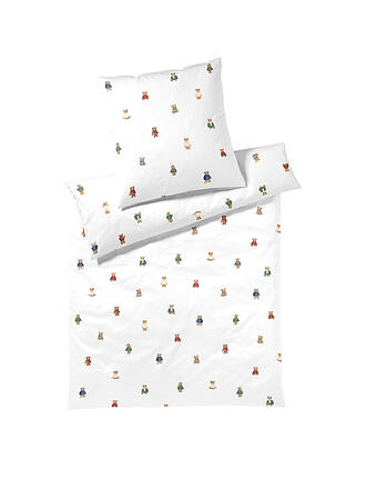 ELEGANTE | Biancheria da letto in flanella TEDDY 70x90cm/140x200cm Bianco
