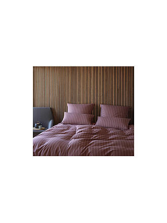 ELEGANTE | Flanella biancheria da letto WINSTON 70x90cm/140x200cm palissandro