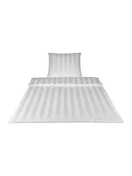 ELEGANTE | Biancheria da letto in damasco "" 70x90cm/140x200cm (Bianco) | Bianco
