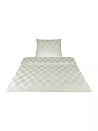 ELEGANTE | Biancheria da letto in damasco "" 70x90cm/140x200cm (Crema) | Crema