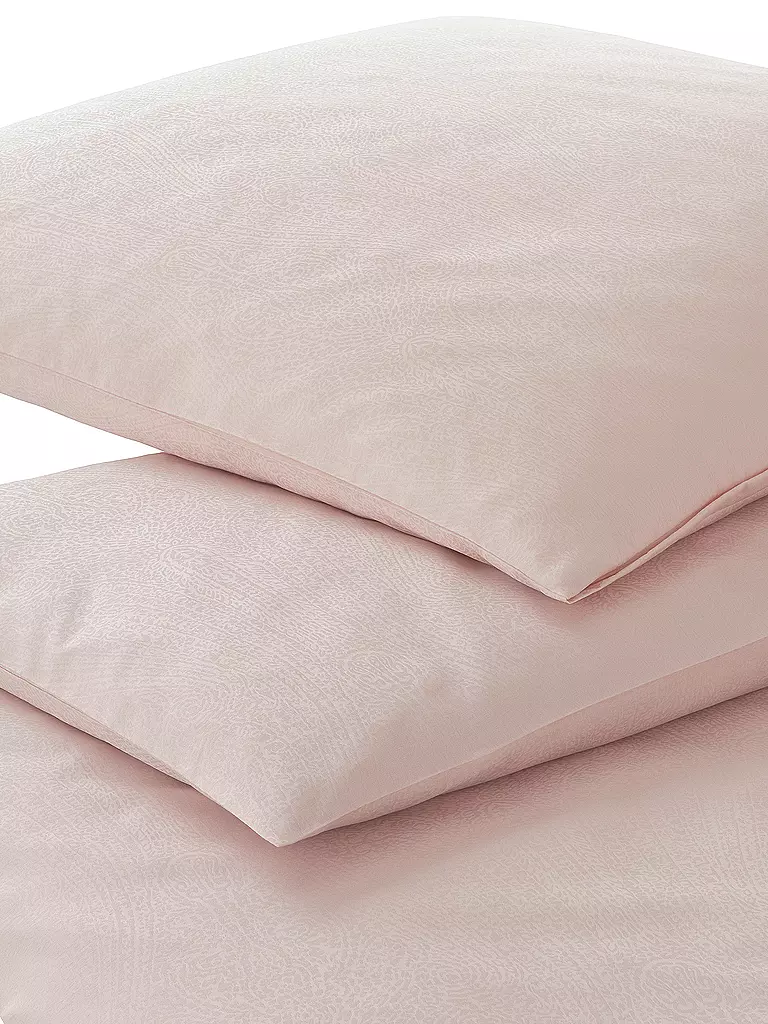 ELEGANTE | Biancheria da letto in damasco PAISLEY 70x90cm/140x200cm Rosa | Rosa