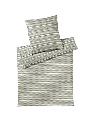 ELEGANTE | Biancheria da letto in jersey DESIRE 140x200cm Puder | Verde chiaro