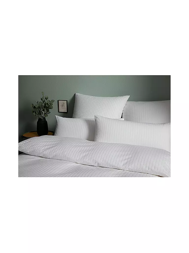ELEGANTE | Biancheria da letto in jersey SOLID 70x90cm / 140x200cm Bianco | Bianco
