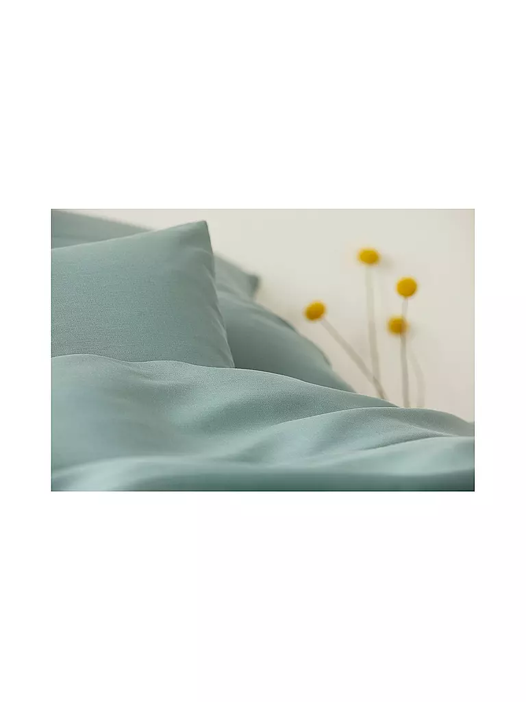 ELEGANTE | Biancheria da letto in lino misto Breeze 70x90cm/140x200cm Petrolio |