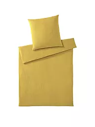 ELEGANTE | Biancheria da letto in mussola Smooth 70x90cm / 140x200cm Blush / Rosa antico | Giallo