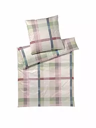 ELEGANTE | Biancheria da letto in raso 70x90cm/140x200cm NIGHT GARDEN Terra | Rosa
