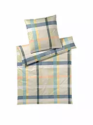 ELEGANTE | Biancheria da letto in raso 70x90cm/140x200cm NIGHT GARDEN Terra | Verde chiaro