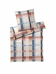 ELEGANTE | Biancheria da letto in raso 70x90cm/140x200cm NIGHT GARDEN Terra | Bacca