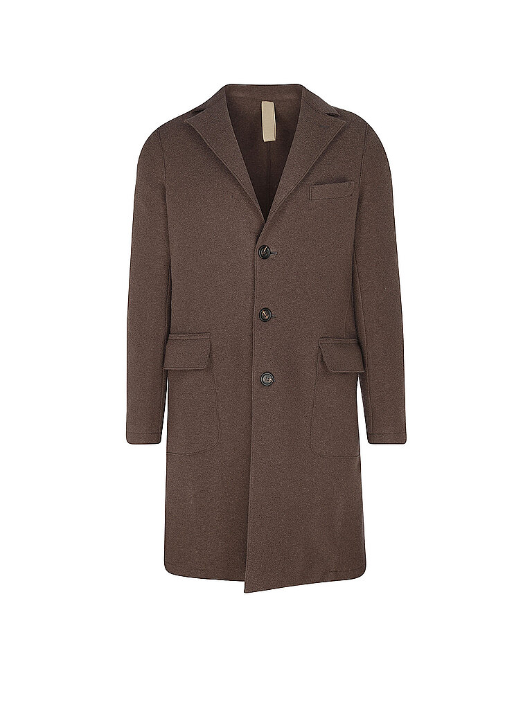 Cappotto di lana marrone 50