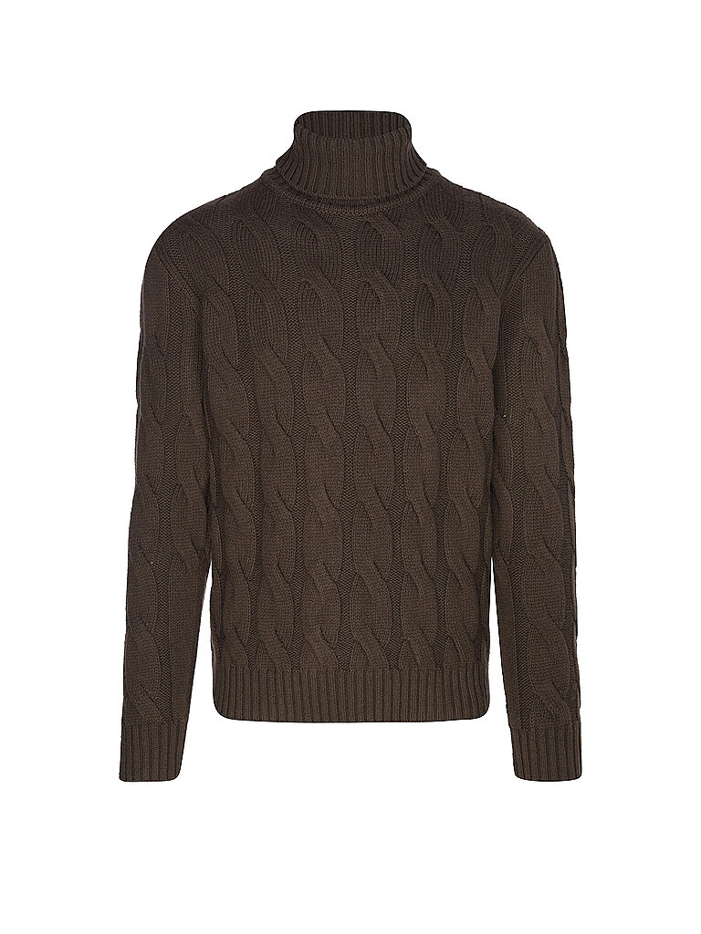 Rollkragenpullover marrone L